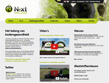 Tablet Screenshot of n-xt.com